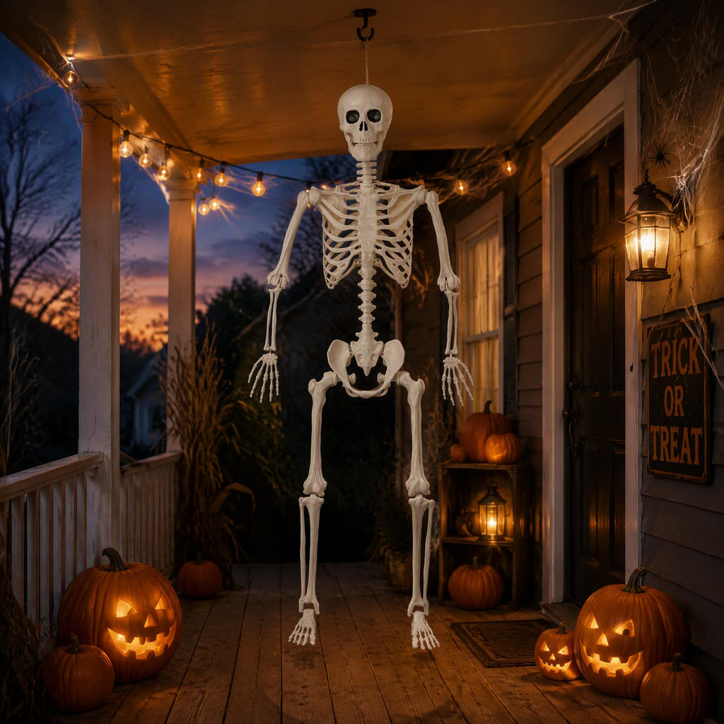Life Size Posable Full Body Skeleton with Movable Joints J923