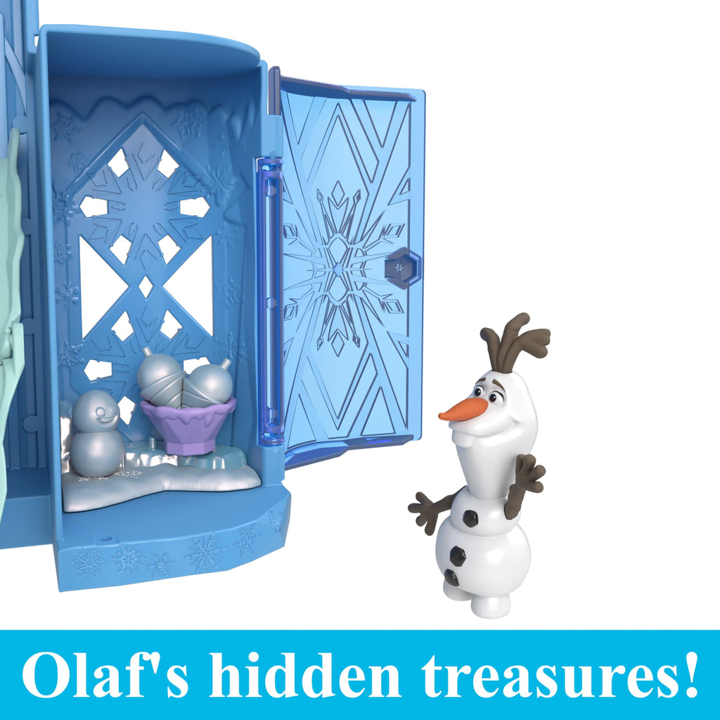 Frozen Castle Doll House Playset with Doll & 8 Accessories B168400