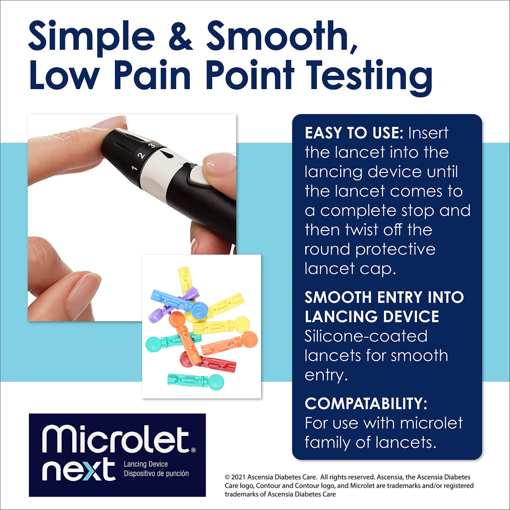 Adjustable 5 Depths Lancing Device W227740