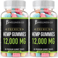 Hemp Gummies 12,000 Vitamins & Omega 3,6,9 120 Count M2012