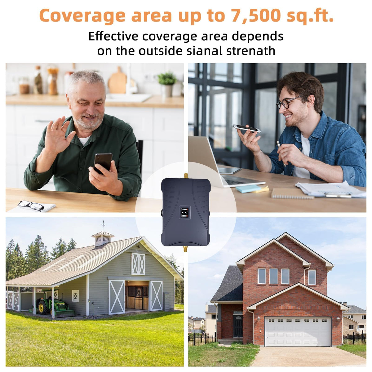 Cell Phone Signal Booster for Band 5/12/13/17 G806102