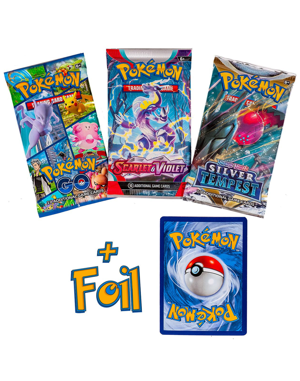 3 Booster Packs & 1 Holofoil Promo Card P738