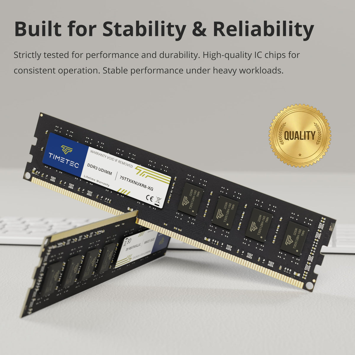 8GB DDR3L DDR3 1600MHz Non-ECC Unbuffered 240 Pin UDIMM Desktop Memory RAM Module Y53704