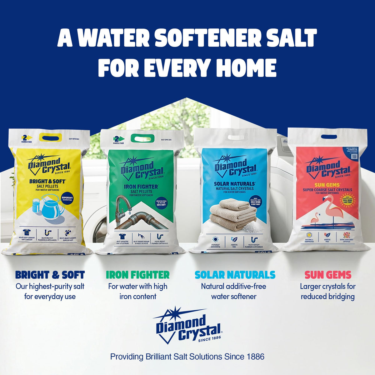 4 Pack Water Softener Salt, 40 Pounds Z555919