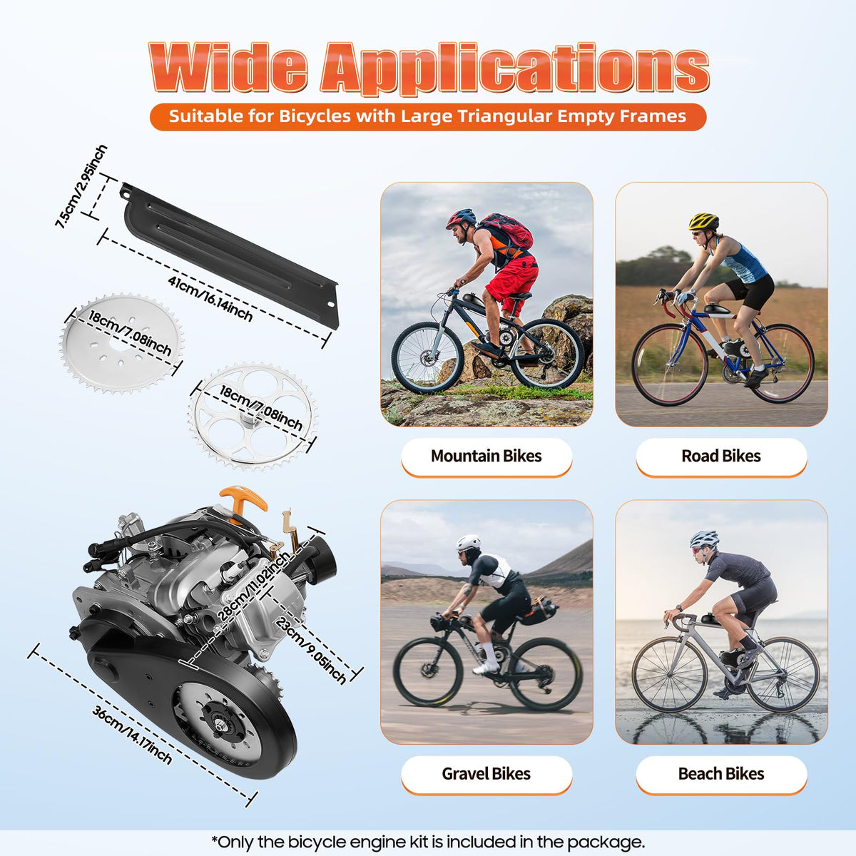 4-Stroke Bicycle Engine Kit V5139