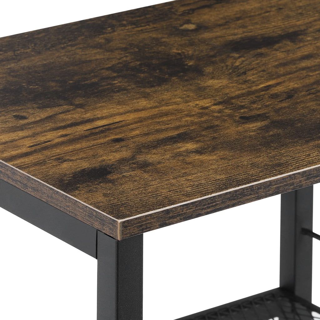 3 Tier End Table with Wheel V1115