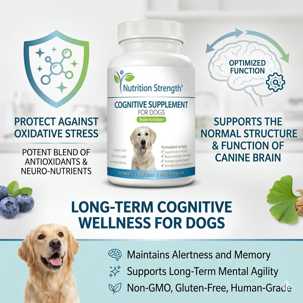 120 Chewable Tablets Cognitive Support Dog Supplement A884106