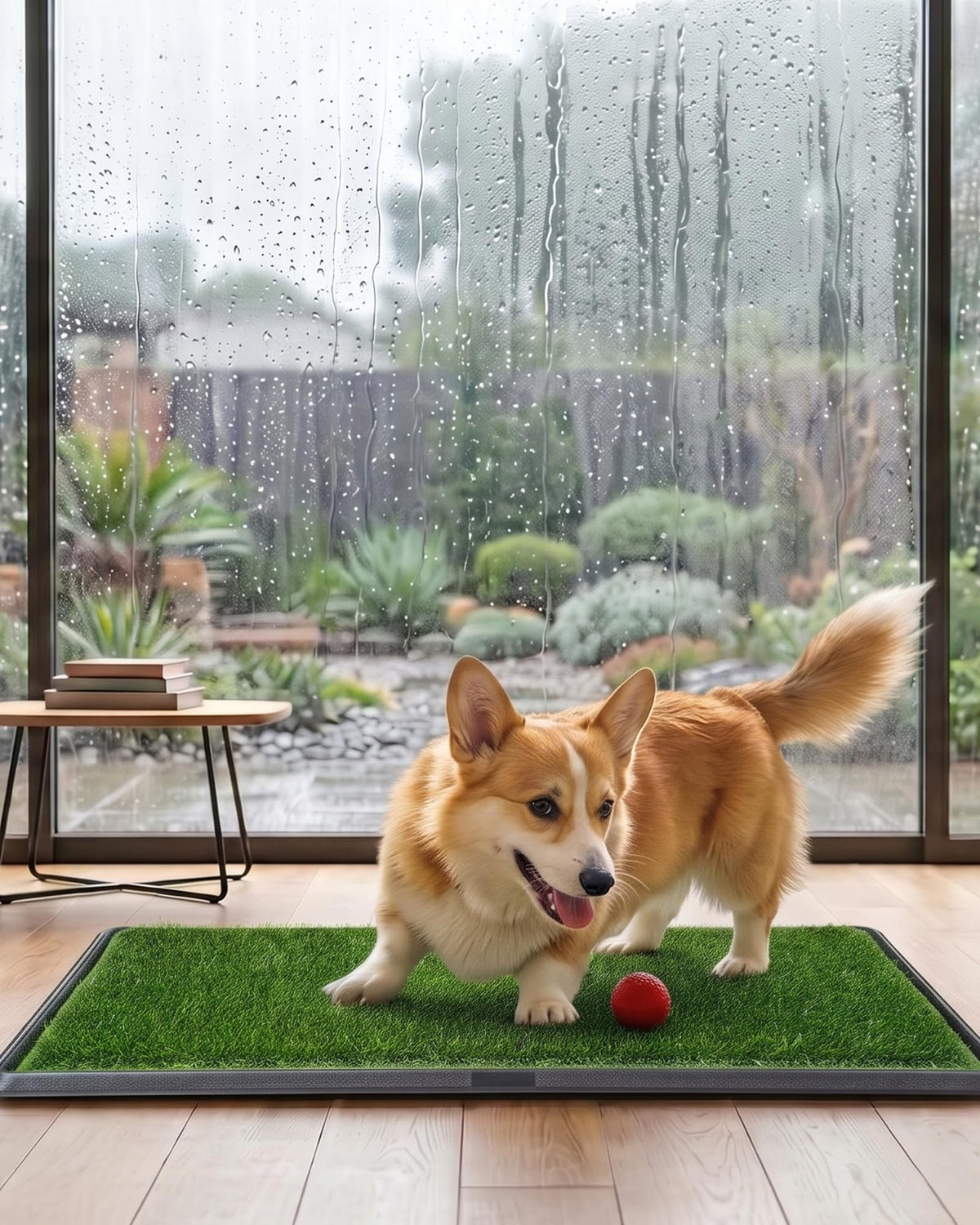 3 Layer Dog Grass Pad with Tray 30" x 20" D460299