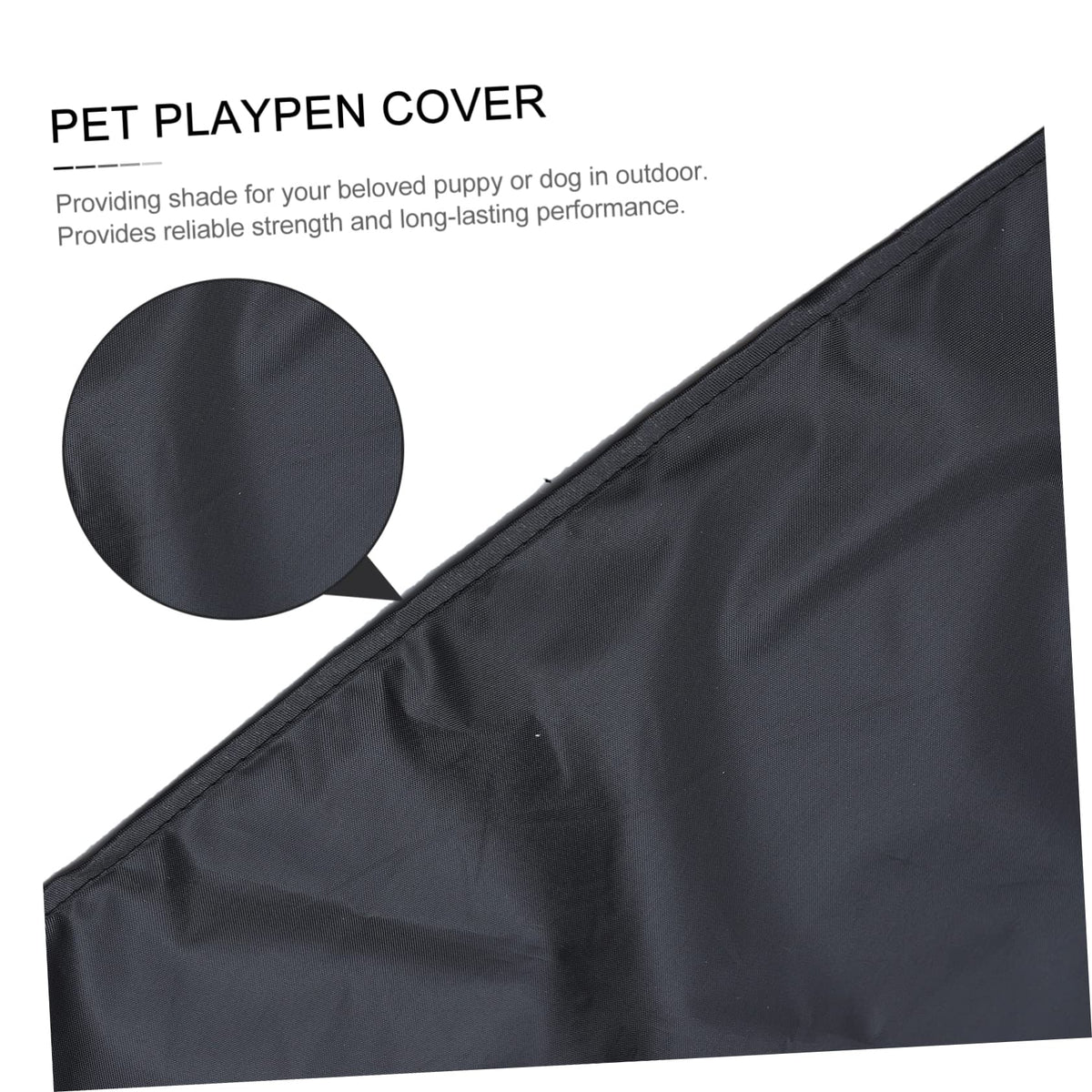 2pcs Heavy Duty Oxford Dog Crate Cover O620581