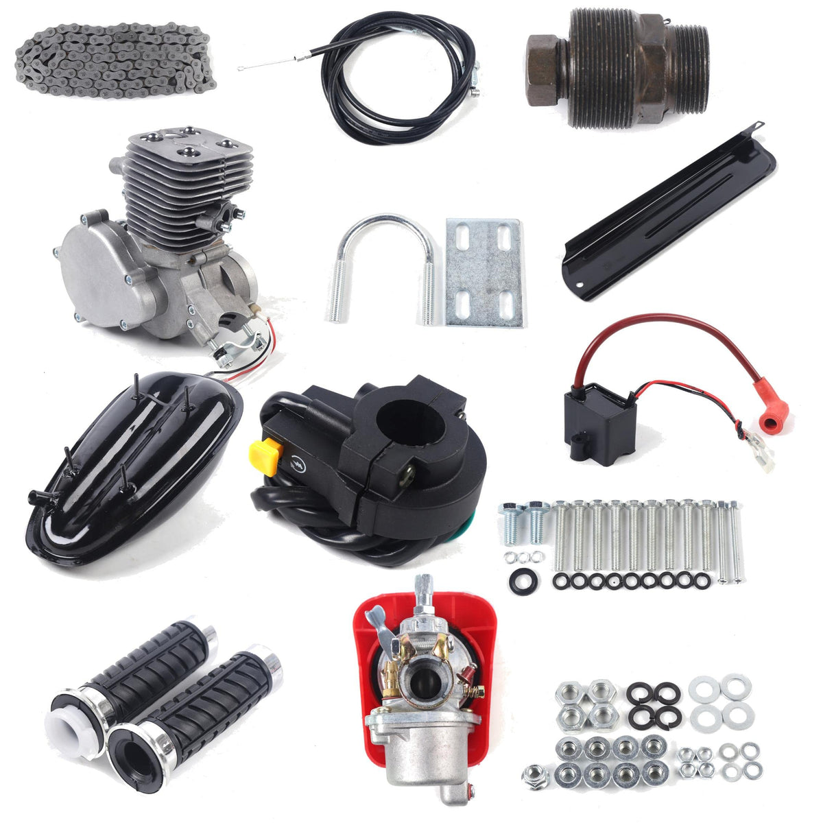 2 Stroke 100cc Bicycle Engine Kit 44 Tooth Sprocket B25881