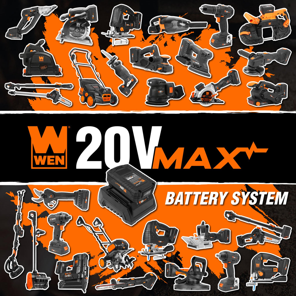 Cordless Palm Sander with 20V Max 2.0 Ah Lithium-Ion Battery and Charger I758