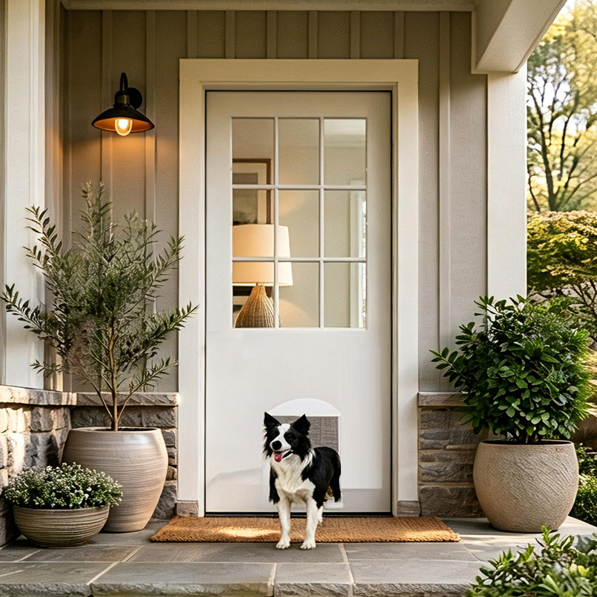 36" x 80" Front Door Slab with Prehung Door Jamb D3143