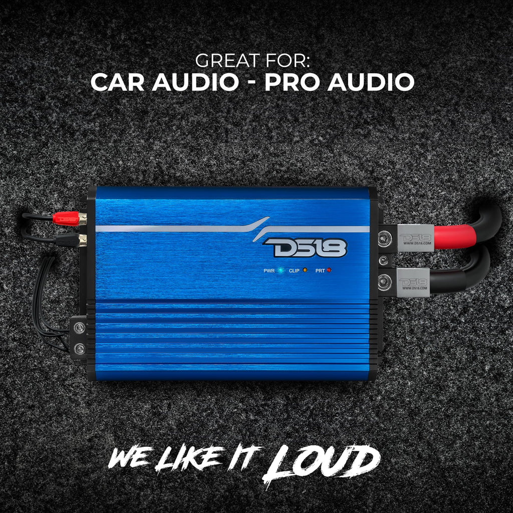 Compact Full-Range Class D 1-Channel Amplifier 2,500 Watts RMS Monoblock H29260