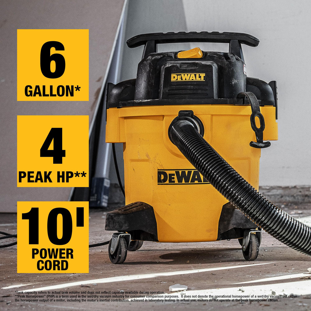 6 Gal Wet/Dry Shop Vacuum with Blower D8243