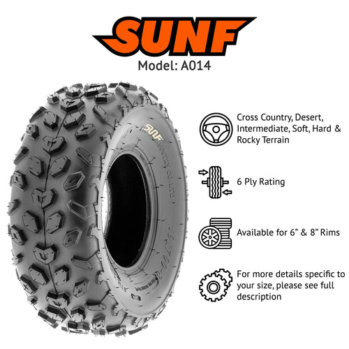 19x7-8 Knobby Tubeless Tire N89927